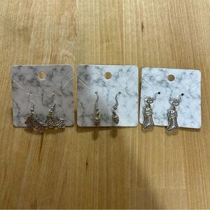 Hand-crafted Christmas Earrings